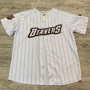 Wisconsin Beavers baseball jersey XL